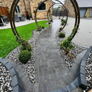 Ash Black Granite 100x100