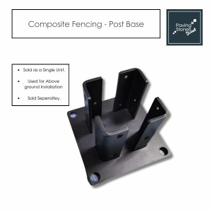 Post Base for Composite Fencing