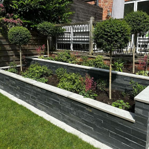 Blue Black Slate Wall Cladding