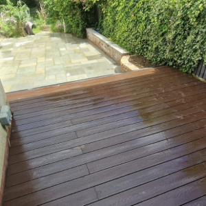 Dark Oak Composite Decking 2.4m