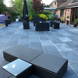 Black Limestone 600x900 Calibrated & Sawn Edge