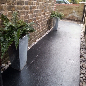 Black Limestone 600x290 Calibrated & Sawn Edge