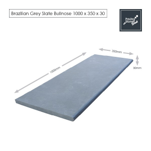 Brazilian Grey Slate 1000x350mm Bullnose