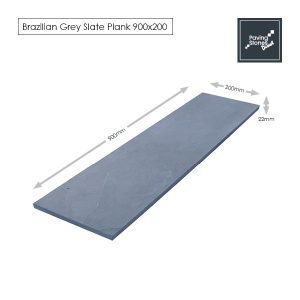 Brazilian Grey Slate Plank 900x200