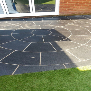 Black Limestone 3m Circle including SOK