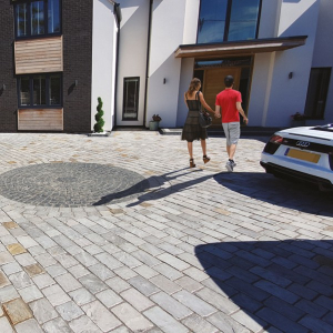 Silver Grey Block Paving 200x100