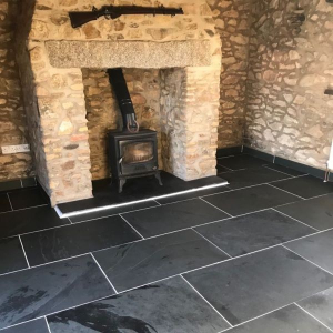 Brazilian Black Slate Paving 1500x600