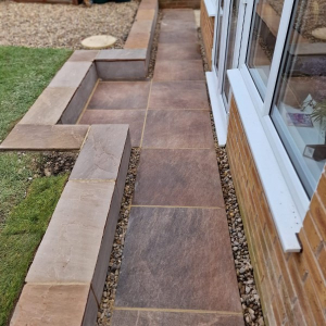 Italian Vintage Chestnut Porcelain Mixed Sizes