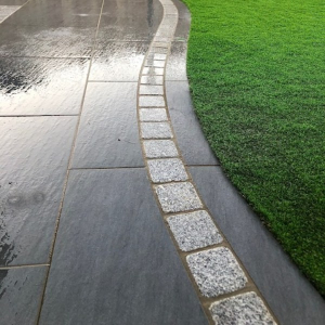 Mid Grey Granite Cobbles 100x100