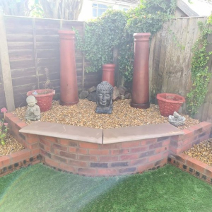 Sawn Raj Green 1000x350mm Bullnose