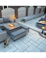 Smoke Grey Porcelain Mixed Size Pack