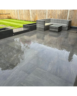 Anthracite Porcelain Paving Mixed Sizes