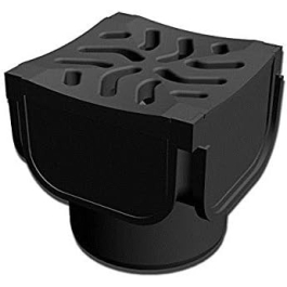 Aco Channel Drainage Corner Unit Quad Box 125x125