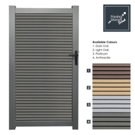 Platinum Aluminium Composite Gate 1800x900